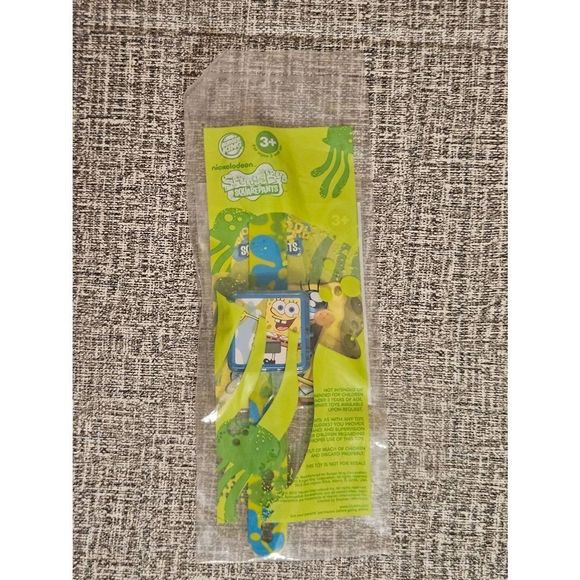 SpongeBob SquarePants 2010 Burger King Character Watches Set of 5 NIP Sealed NWT - Picture 3 of 7